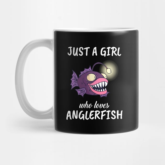 Just A Girl Who Loves Anglerfish by TheTeeBee